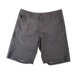 O'Neill shorts men's 34x11 gray lightweight Dri-Fit outdoor beach surfing
